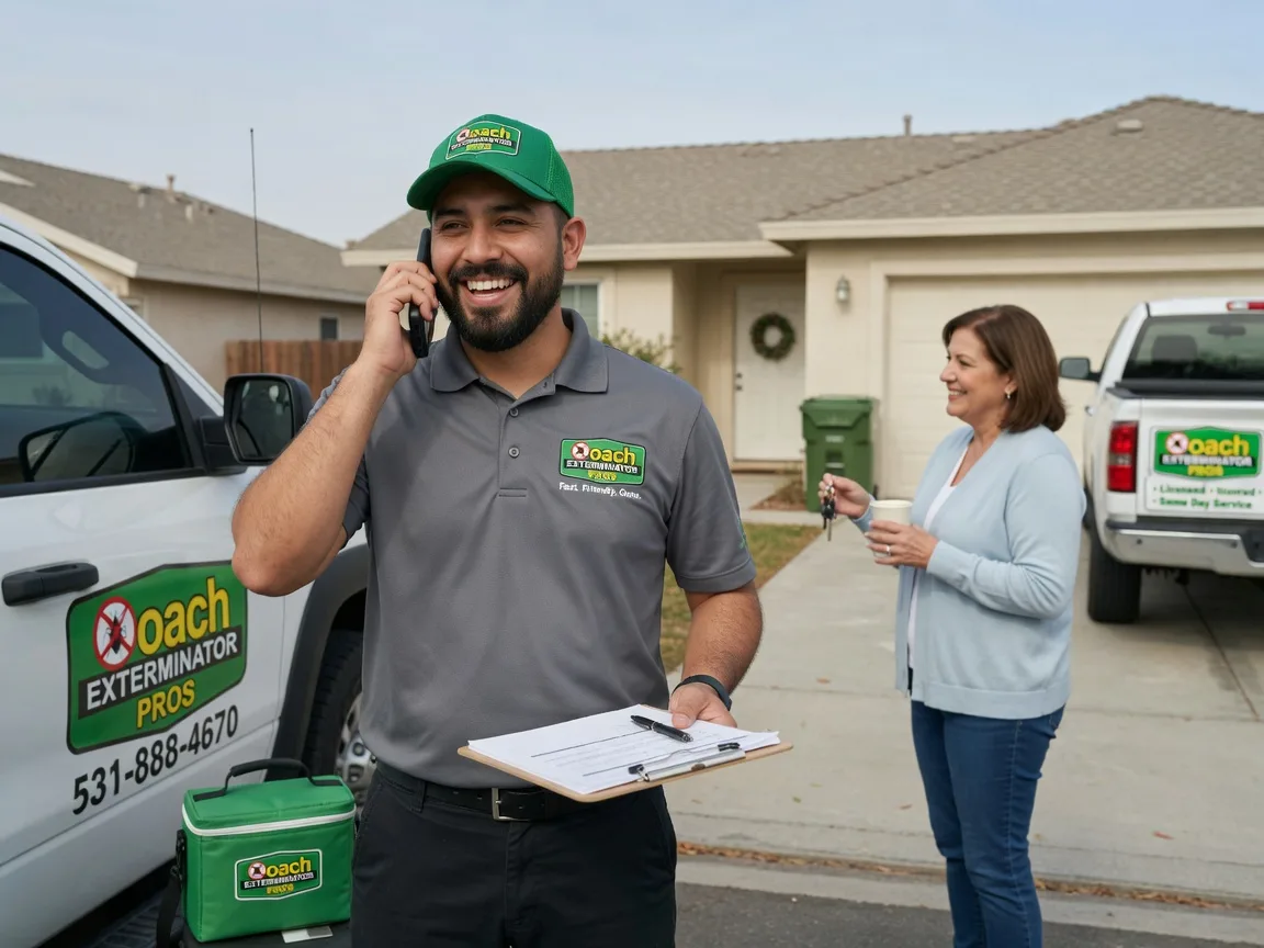 Pest Control Roach Exterminator New Bavaria, OH FAQs